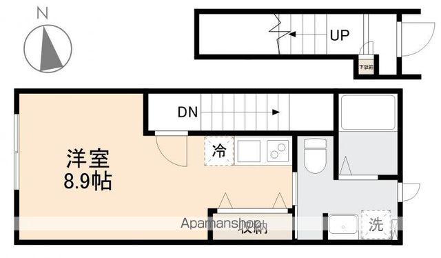 MY FELICEⅡ(ワンルーム/2階)の間取り写真