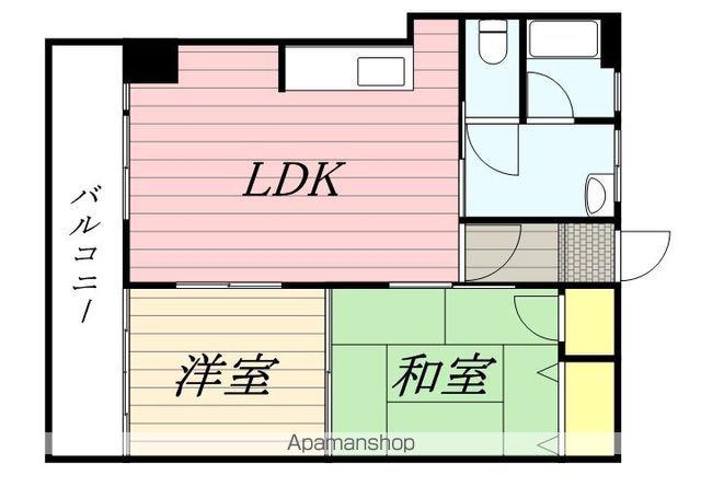 セカンドステージ(2LDK/2階)の間取り写真