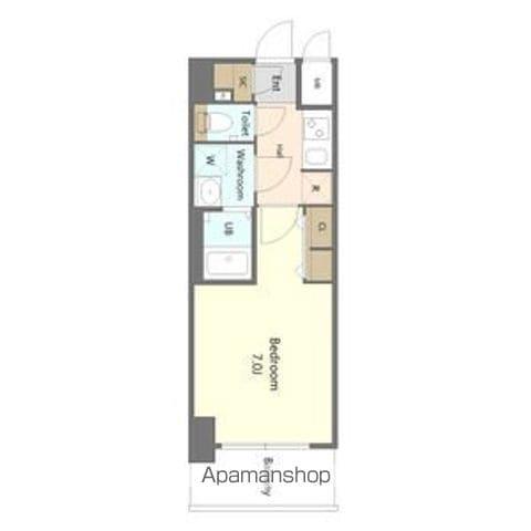 SーRESIDENCE名古屋菊井ALINE FR・家(1K/3階)の間取り写真