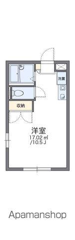 レオパレス上之郷(1K/1階)の間取り写真