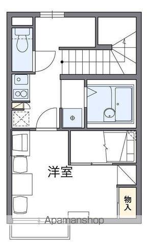 レオパレスキリーク YH(1K/2階)の間取り写真