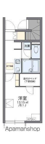 レオネクストE HOUSE(1K/1階)の間取り写真