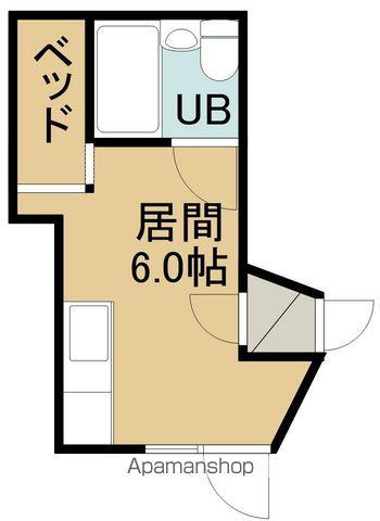 メゾンST(ワンルーム/1階)の間取り写真