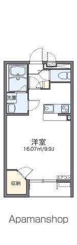 レオネクスト詩季(1K/1階)の間取り写真