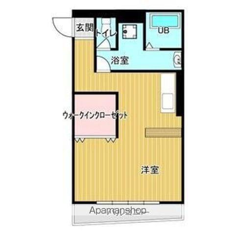 林ビル(ワンルーム/3階)の間取り写真