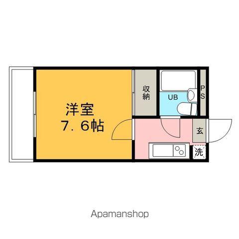 A・Iマンション(1K/2階)の間取り写真