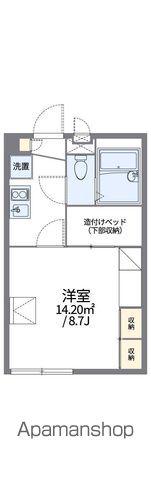 レオパレスプラチナ(1K/2階)の間取り写真