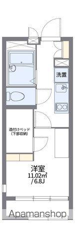 レオパレスサクラパークA(1K/1階)の間取り写真