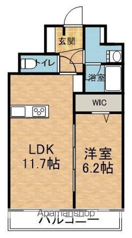 セントラル大町(1LDK/5階)の間取り写真