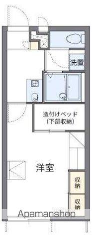 レオパレスS COURT(1K/2階)の間取り写真