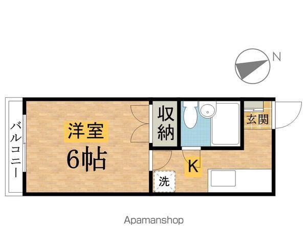 カーサ四谷 1階階 間取り