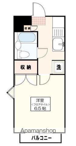 アルト中町(1K/2階)の間取り写真