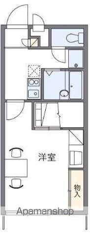 レオパレスメゾン・ド・ボヌール(1K/2階)の間取り写真