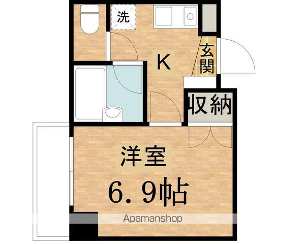 ラフィーネ(1K/3階)の間取り写真