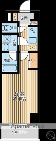 CITY LUX YOKOHAMA(1K/5階)の間取り写真