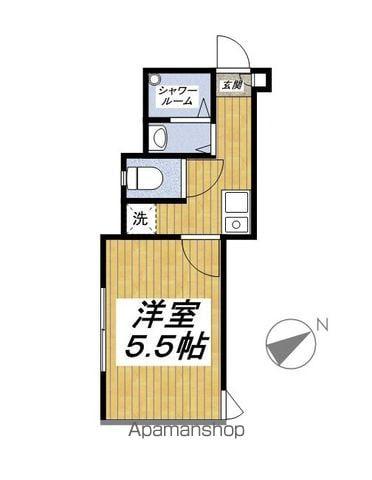 コンフォルタ桜台(1K/1階)の間取り写真