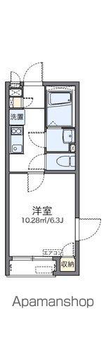 レオネクスト鄕橋(1K/2階)の間取り写真
