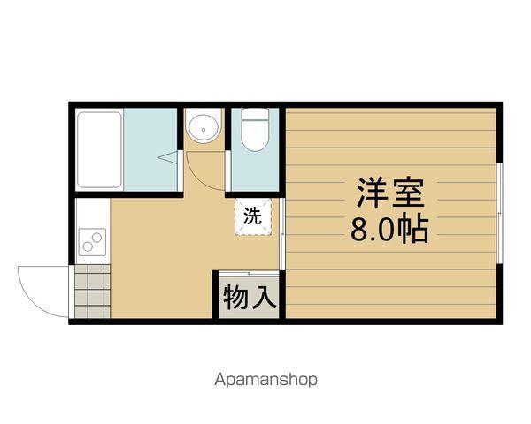グランドハイツ(1DK/1階)の間取り写真