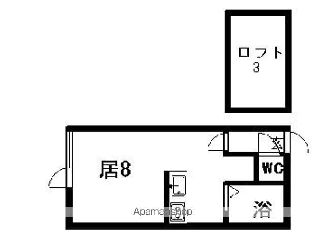パインバレー羊ヶ丘(ワンルーム/3階)の間取り写真