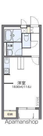 レオネクストクープル(1K/1階)の間取り写真
