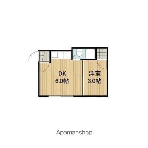 24ハイツA(1DK/3階)の間取り写真