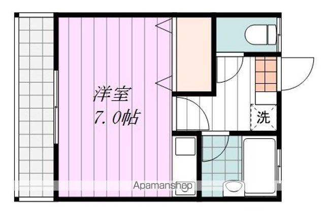 児玉ハイツ(ワンルーム/1階)の間取り写真
