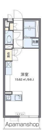ミランダヴェルデ(ワンルーム/3階)の間取り写真