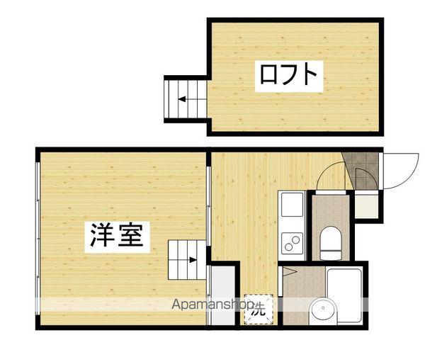 レオパレスNIMO(1K/1階)の間取り写真