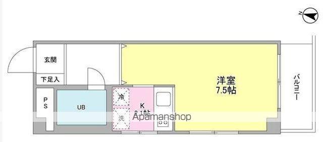 サンヒルズ用賀 2階階 間取り