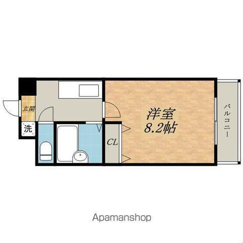 ANTEVORTE(1K/5階)の間取り写真