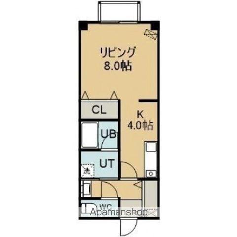 アールズMA(1K/3階)の間取り写真