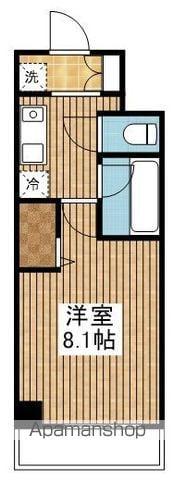 オセオ弁天(1K/9階)の間取り写真