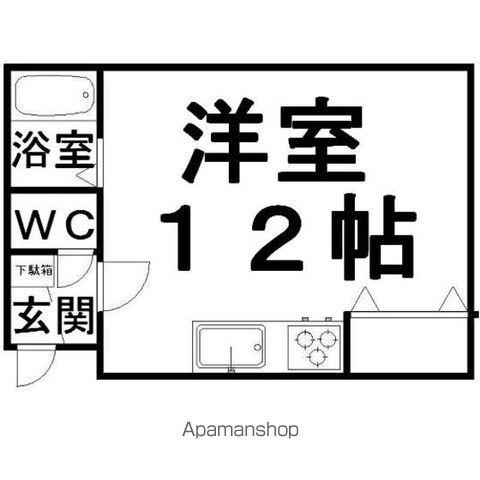 リバティセーブ(ワンルーム/3階)の間取り写真