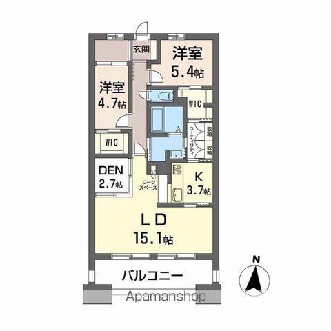 NUDGEONE.照葉(3K/5階)の間取り写真