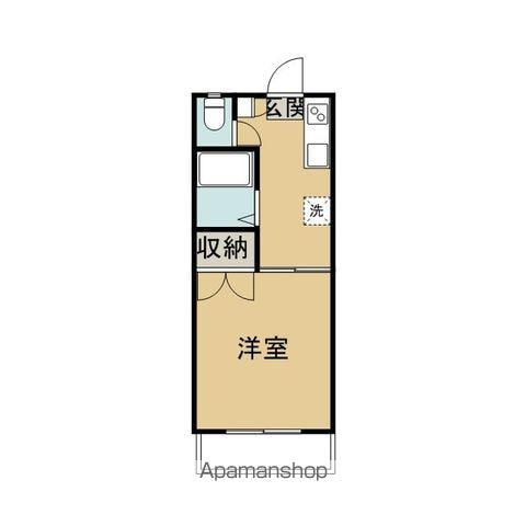 コーポセピア(1K/2階)の間取り写真