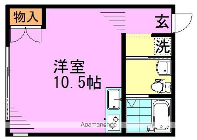 アレーロ高円寺南(ワンルーム/2階)の間取り写真