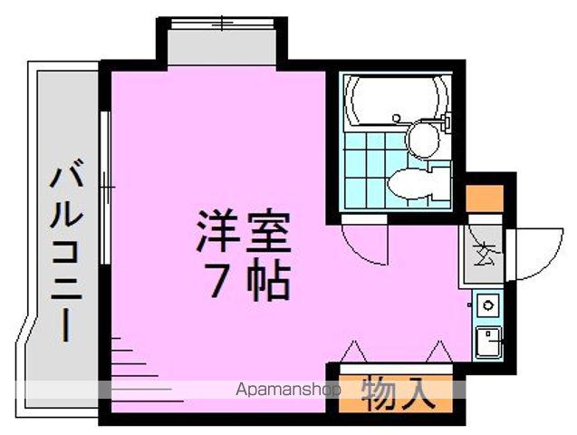 VOルサリーノ節和(ワンルーム/8階)の間取り写真