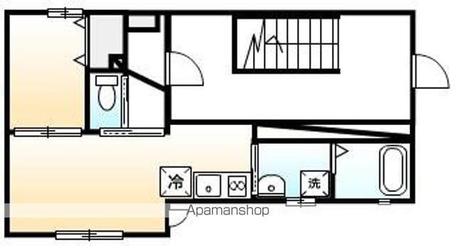 アルバーノ駅前大通 ペット(1LDK/1階)の間取り写真