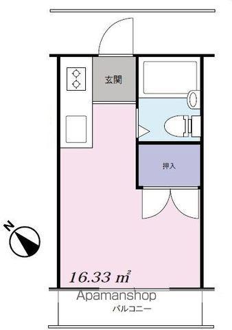 トーシンコーポマツバラ 2階階 間取り