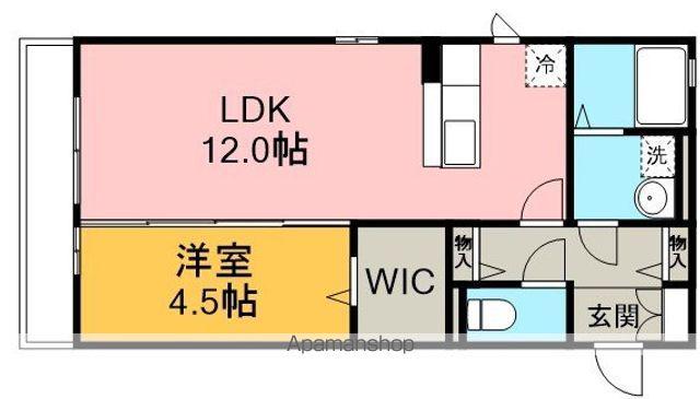 グランドゥール 3階階 間取り
