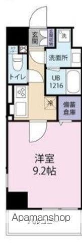 MONOLITH(1K/10階)の間取り写真