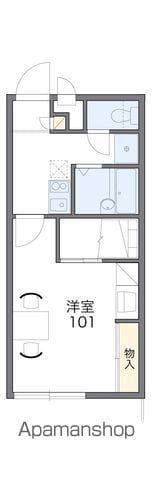 レオパレスシャルマンSAKAMOTO(1K/2階)の間取り写真
