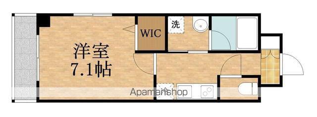 GRAND GRACE都島(1K/4階)の間取り写真