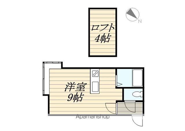 AMS平和通(ワンルーム/2階)の間取り写真