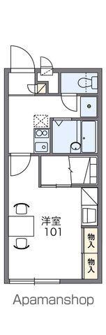 レオパレスTERADA165(1K/2階)の間取り写真