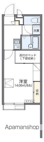 レオパレスエミネンスⅡ(1K/2階)の間取り写真