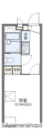 レオパレスクレスト 2階階 間取り