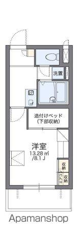 レオパレスストレーザ椿森(1K/3階)の間取り写真