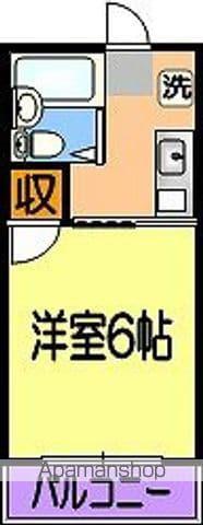 富ヶ丘ハイツ(1K/1階)の間取り写真