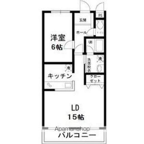 マナ・ブライトンフロント 2階階 間取り